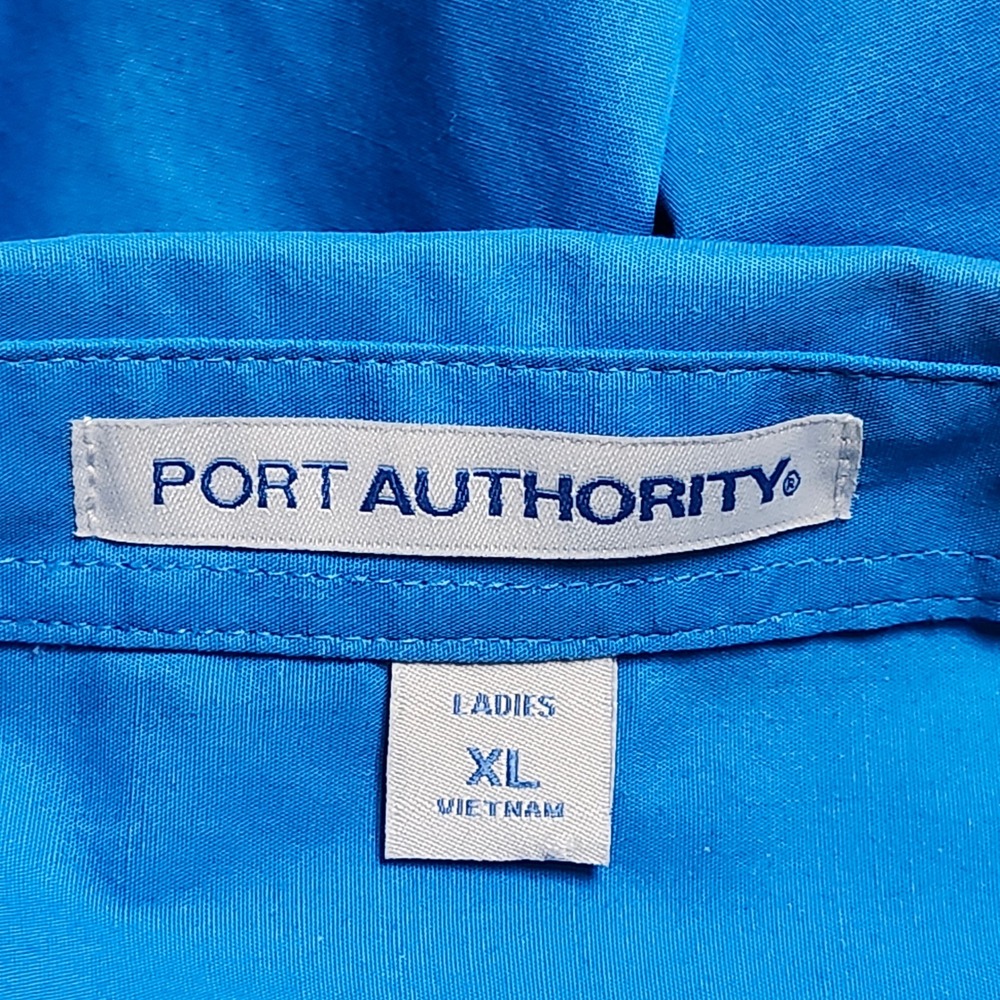 NASA Shirt Womens XL Langley Research Center Button Down Up Blue Embroidered USA - Picture 9 of 10